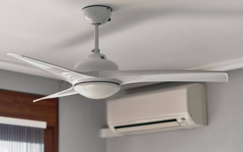ceiling fan and ac